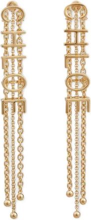 Chlo&eacute; Earrings Vintage Gold Long