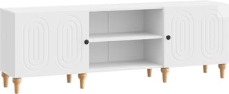 vidaXL Mueble De Tv 150 X 31 X 50 Cm Brillante Madera De Ingenier&iacute;a Vidaxl