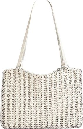 Paco Rabanne Tassen, Dames, Wit, ONE Size, Shoulder Bag