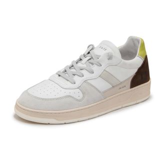 D.A.T.E. D.a.t.e., Heren, Schoenen, Wit, Maat: 46 EU Leer