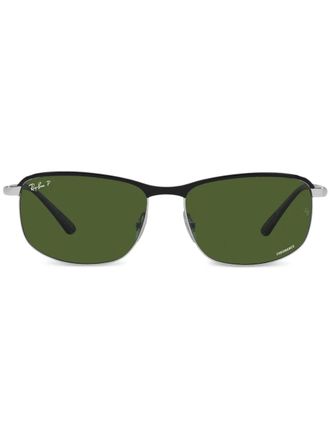 Ray-Ban Occhiali da sole RB3671CH squadrati - Verde