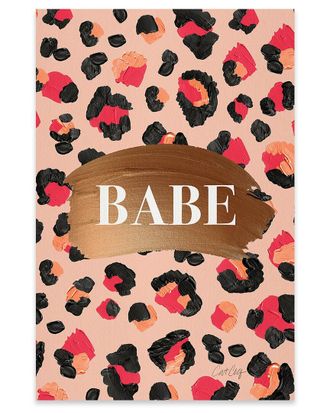 iCanvas Icanvas Hot Pink Babe Print On Acrylic Glass By Cat Coquillette