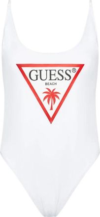 Guess One-piece - Dames - Badpakken - Wit - M - Badmode