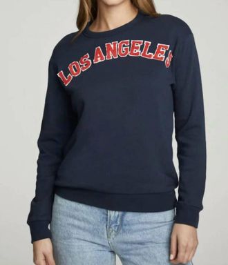 Chaser Los Angeles Sweatshirt In Total Eclipse
