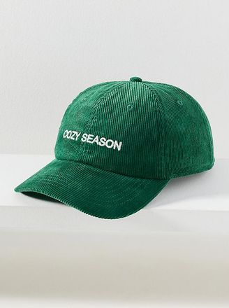Intentionally blank Cozy Season Corduroy Baseball Cap