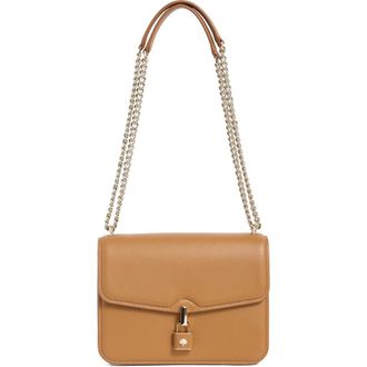 Kate Spade New York locket small grain leather shoulder bag in Bungalow at Nordstrom Rack