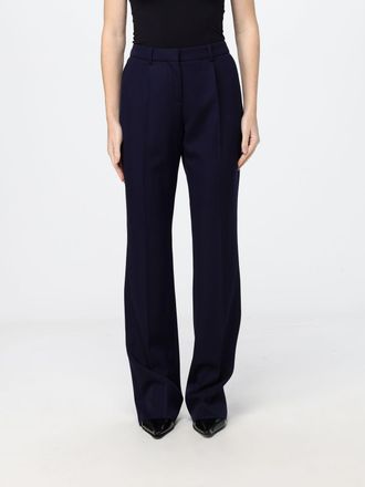 Balenciaga Pantaloni sartoriali straight leg in lana vergine con pince