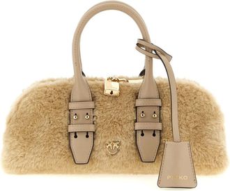 Pinko Pinko, Tassen, Dames, Beige, ONE Size, Escape Bag Horizontaal