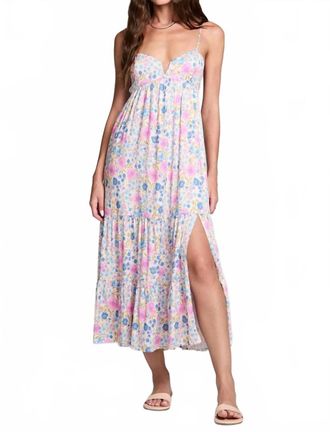 Saltwater Luxe Seren Midi Dress In Multi