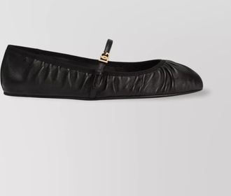 Dolce & Gabbana leather ballerina flats
