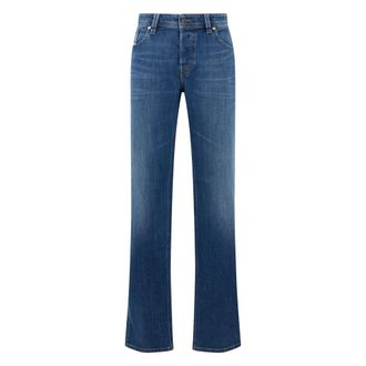 Diesel Boot-cut Jeans, male, Blue, Size: W36 Boot-cut Jeans