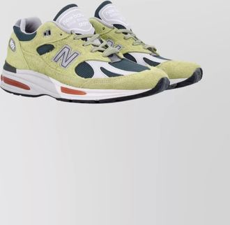 New Balance suede leather low-top sneakers