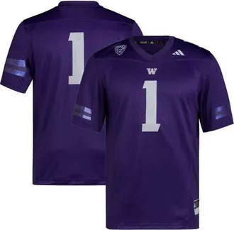 adidas Mens adidas 1 Purple Washington Huskies Premier Football Jersey at Nordstrom, Size Xx-Large
