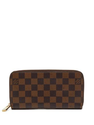 Louis Vuitton damier canvas zippy wallet - Brown