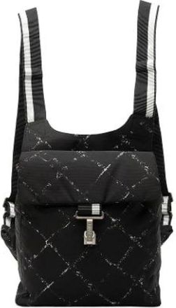 Chanel Pre-owned Backpacks, female, Black, Size: ONE SIZE Pre-owned Nylon Backpack