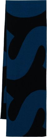 BOSS Arev scarf - Blue