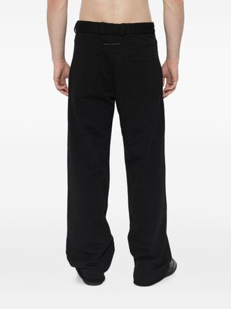 Maison Margiela Cotton Trousers - Black
