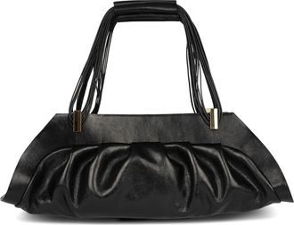 Jeffrey Campbell Mothership Leather Handbag in Black at Nordstrom