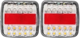 OEM [mai Usato]fari Per Camion, Luci Per Rimorchio Ad Alte Prestazioni Con 20 Led Impermeabili E Antiurto, Adatti Per Autocarri Pesanti