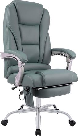 Clp Sillon De Oficina Pacific Con Funcion De Masaje Gris