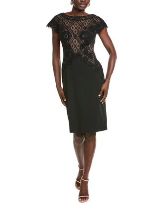 Tadashi Shoji Madigan Embroidered Bodice Cocktail Dress