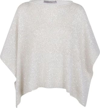 D.exterior D. EXTERIOR Soft Sequins Cape