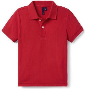 Janie and Jack The Classic Pique Polo in Red at Nordstrom, Size 18-24M
