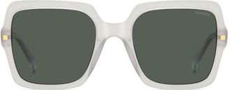 Polaroid PLD 4165/S/X Polarized KB7/UC Womens Sunglasses Grey Size 55