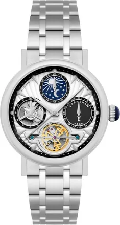 Earnshaw Beaufort Automatic White Dial Mens Watch ES-8309-22