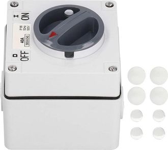 OEM Interruptor Impermeable, Interruptor De Encendido/apagado, Interruptor Giratorio A Prueba De Polvo, Enchufe Con Accesorios (3p40a)