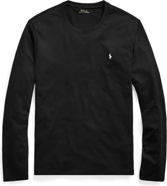 Polo Ralph Lauren T-Shirts - Heren - Longsleeves - Zwart - 2XL - Tops