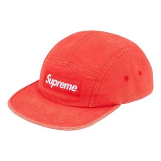 SUPREME SS26 Canvas Camp Cap Red SUP-SS26-1037-RED