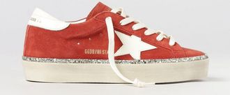 Golden Goose Hi Star Suede Platform Trainers with a Distressed Finish