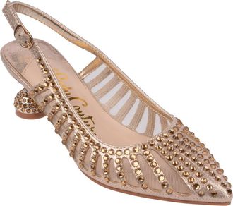 Lady Couture Rosita Slingback Pump in Gold at Nordstrom Rack, Size 13
