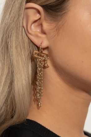 Vivienne Westwood Earrings With Pendants, Womens, Gold