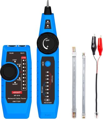 OEM Probador De Red Multifunci&oacute;n Nf-810, Localizador De Cables De Red Ethernet Lan Con Probador De L&iacute;nea Telef&oacute;nica, Escaneo De L&iacute;nea De Red, Escaneo De C