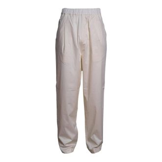 Laneus Wide Trousers, male, Beige, Size: S Melrose Wide Leg Pants