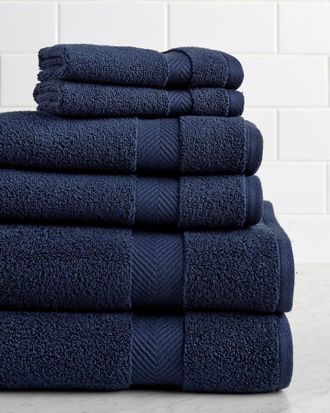 Superior Zero Twist Cotton 6Pc Towel Set