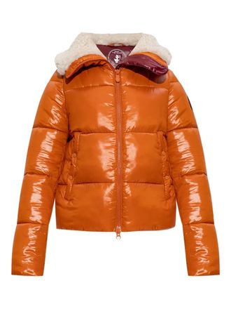 Save The Duck quilted padded jacket - Orange