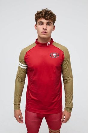 OOSC x NFL - San Francisco 49ers - Top baselayer da uomo multicolore-Rosso