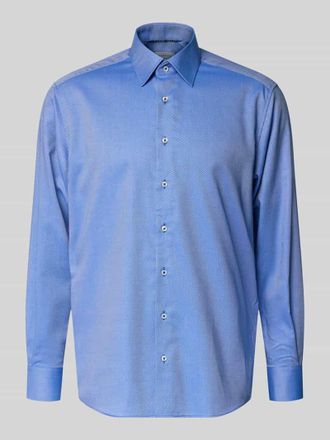 Eterna Regular Fit Business-Hemd mit Kentkragen in Royal, Gr&ouml;&szlig;e 40