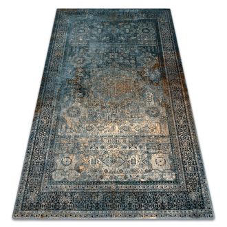 RugsX Rugsx - Tappeto Di Lana Omega Mamluk Vintage, Rosetta Blu Scuro Blue 170x235 Cm