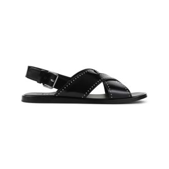 Churchs Dx 0118.9Em Sandal - Dames - Sandalen - Zwart - 37 EU - Leer - Schoenen