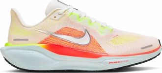 Nike Womens Pegasus 41 Sneaker In Summit White / Bright Crimson
