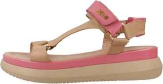 Mjus Plateau Sandalen - Dames - Sandalen - Roze - 38 EU - Schoenen