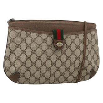 Gucci Pre-owned Shoulder Bag - Dames - Pre-owned - Bruin - Maat: ONE Size