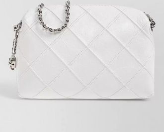 Tory Burch fleming lamb leather quilted shoulder bag