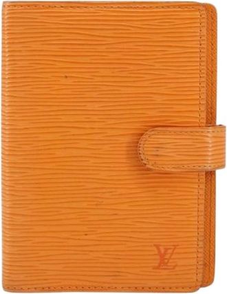Louis Vuitton Pre-owned Accessories, female, Orange, Size: ONE SIZE Pre-owned Leather Home-Office