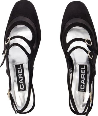 Carel Peach Night Pumps - Carel - Black - Velvet