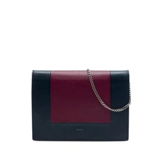 Celine Pre-owned The Frame Clutch - Dames - Pre-owned - Veelkleurig - Maat: ONE Size Zijde